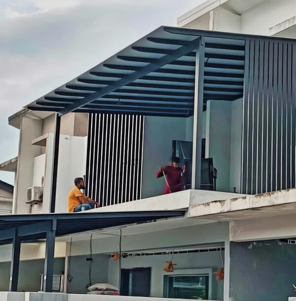 Awning ACP Installation @ Sepang, Selangor
